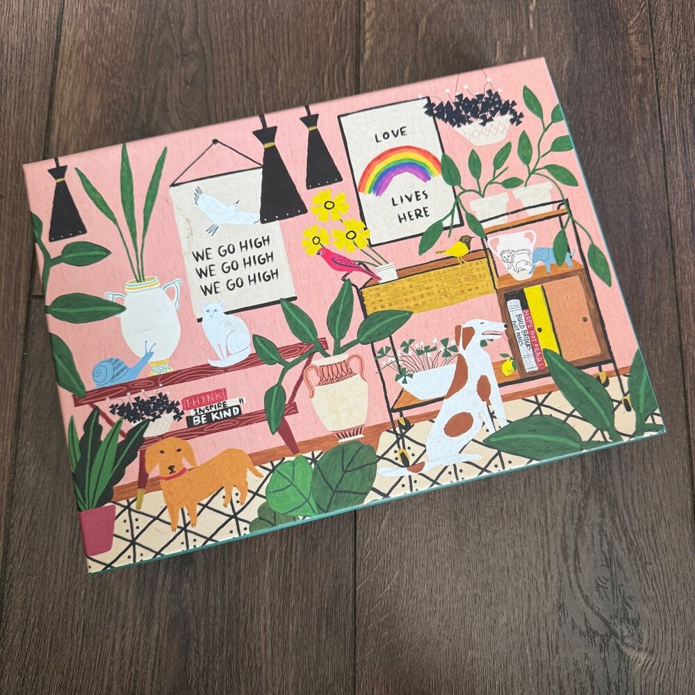 1000 piece Puzzle Love Lives Here **MISSING 1 PIECE**